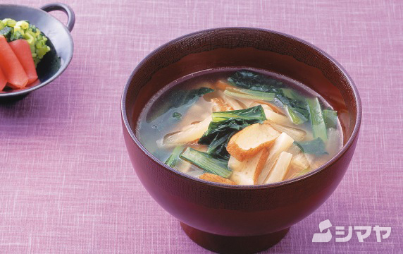 大根と小松菜のスープ